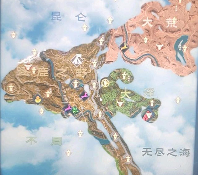 《太荒初境》Boss分布圖 Boss位置介紹 《太荒初境》Boss分布圖 Boss位置介紹