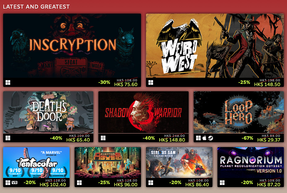 Steam發行商特賣開啟：《黃泉之路》等多款喜迎折扣！