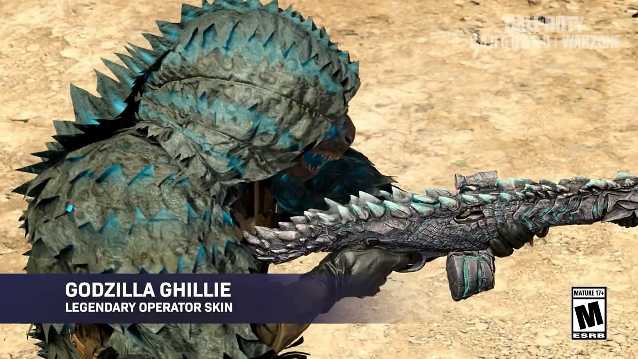 《決勝時刻：先鋒》《戰區》“哥斯拉捆綁包”已上線！