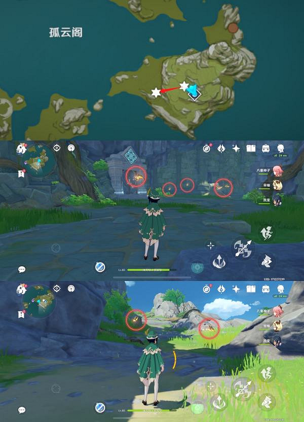 《原神》晶蝶聚集地在哪？晶蝶密集點位分享