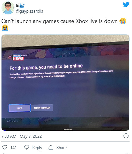 Xbox伺服器崩潰致使無法遊玩 線上DRM再引玩家怒火