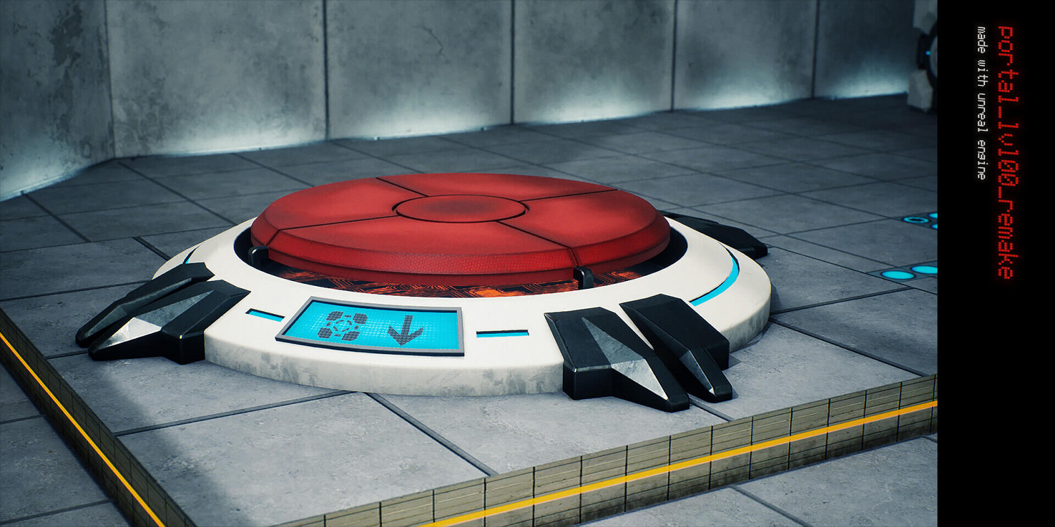 貼圖解析度高達8K！藝術家虛幻引擎5重製《傳送門》