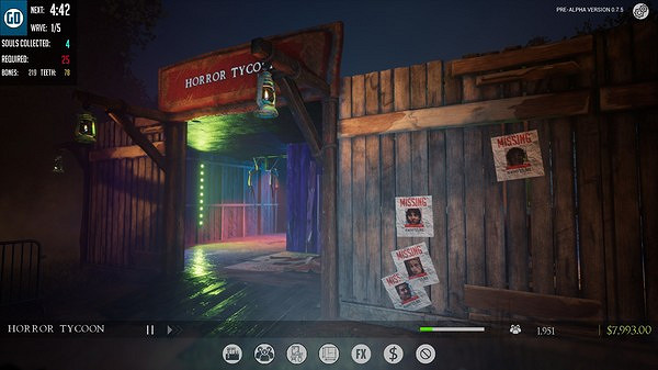 超驚悚！鬼屋建設模擬經營遊戲《恐怖大亨》上架Steam