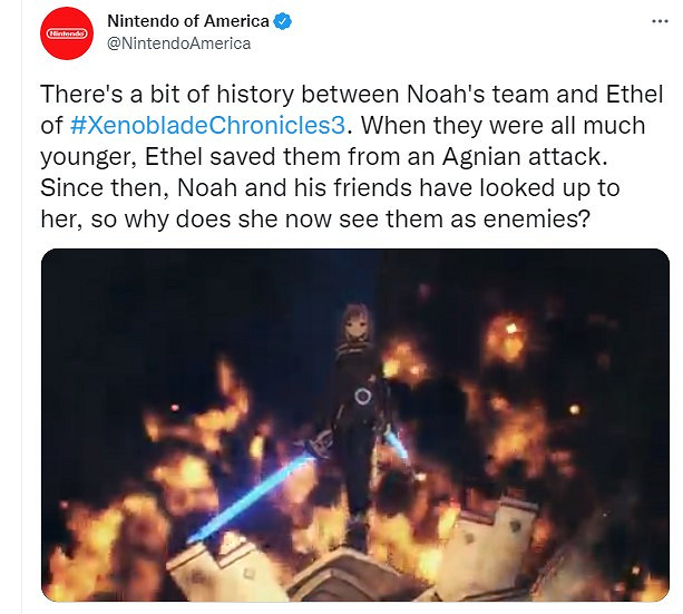 《異度之刃3》過場動畫：新角色艾瑟爾與主角團的過往