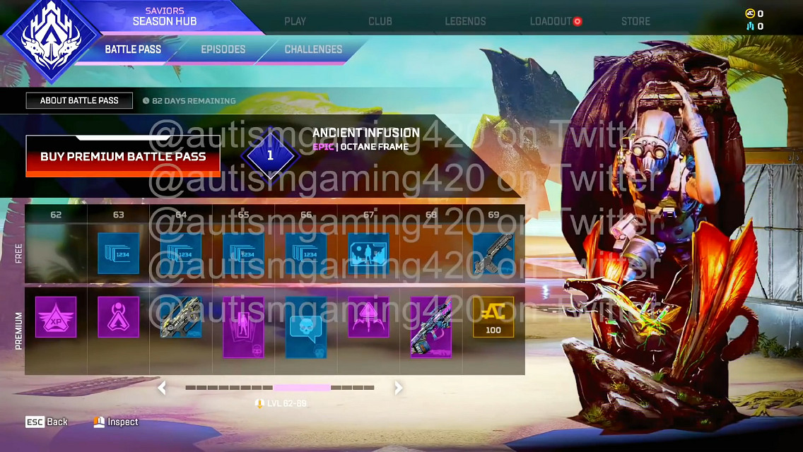 《Apex英雄》第13賽季通行證傳奇皮膚 史詩皮膚曝光