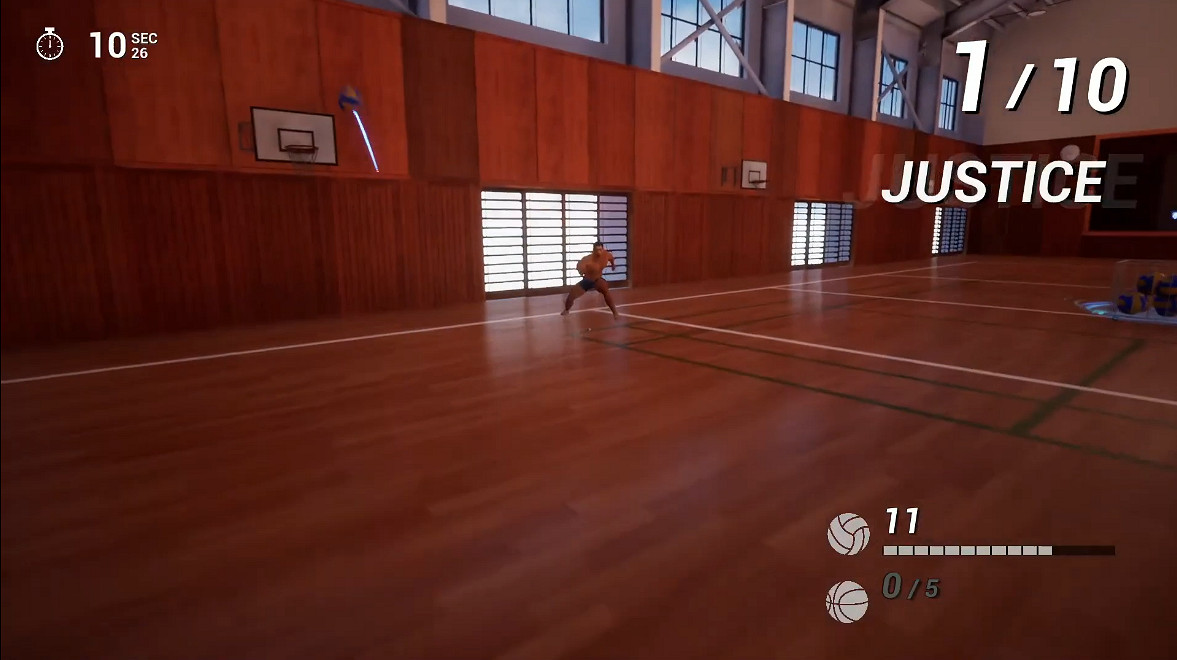 免費沙雕遊戲《救救卡在體育館天花板的肌肉男》公開