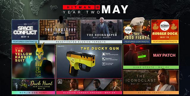 《殺手3》Roguelike“自由職業者”模式延期 下半年推出