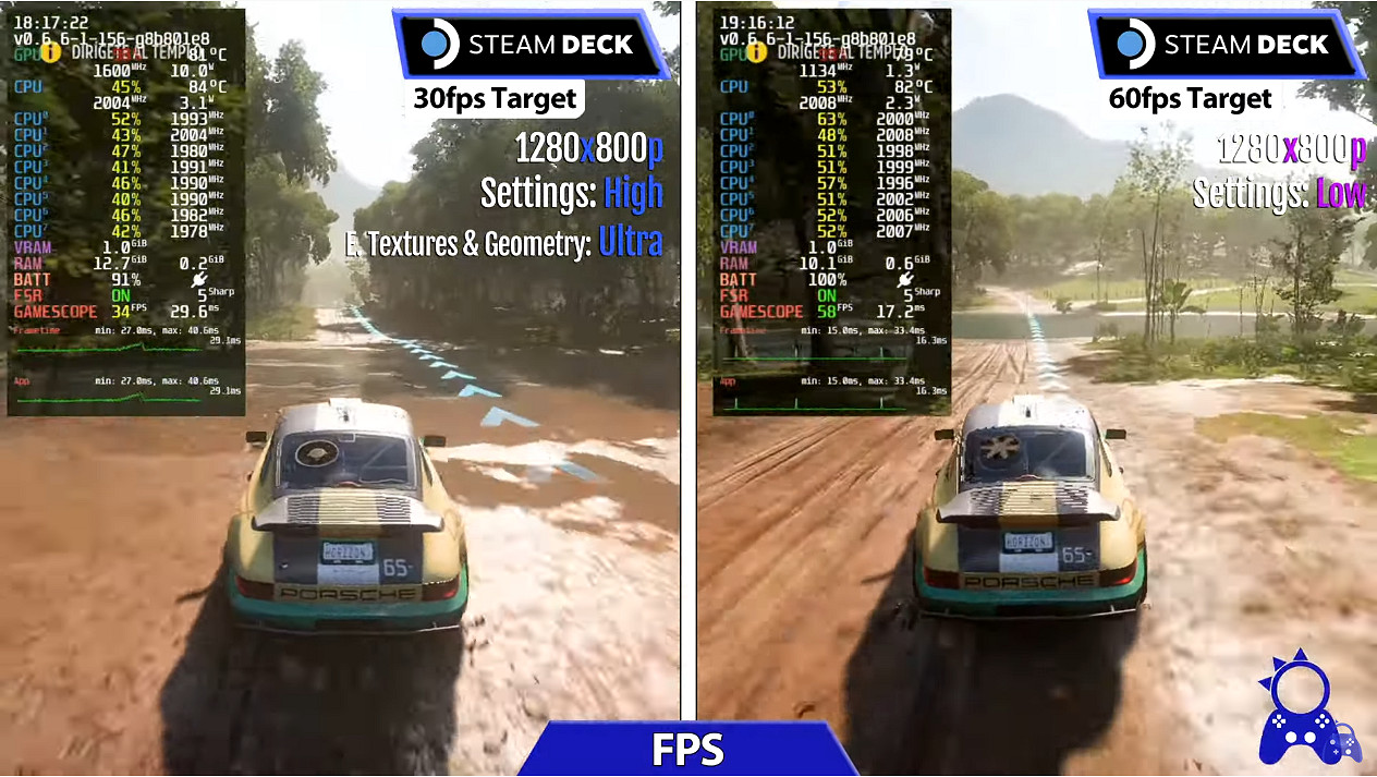 《極限競速:地平線5》Steam Deck與Xbox主機運行對比 《極限競速:地平線5》Steam Deck與Xbox主機運行對比