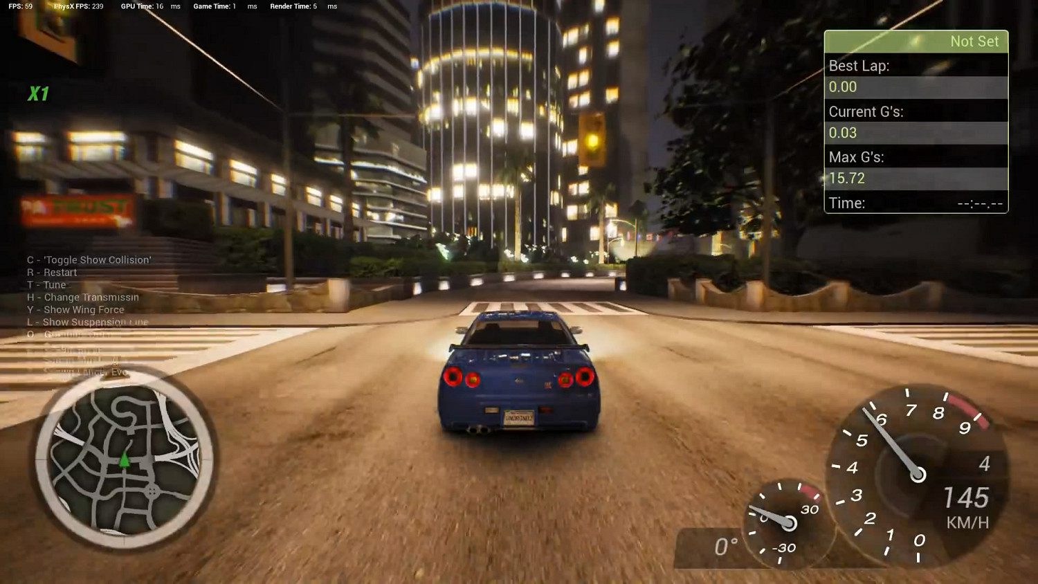 粉絲虛幻引擎４重製《極速快感8:地下狂飆2》華麗展示