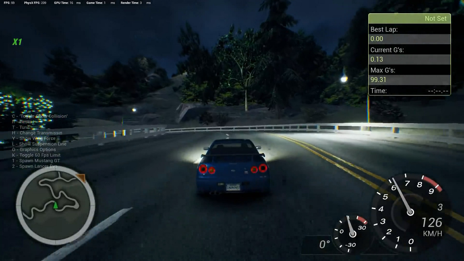 粉絲虛幻引擎４重製《極速快感8:地下狂飆2》華麗展示