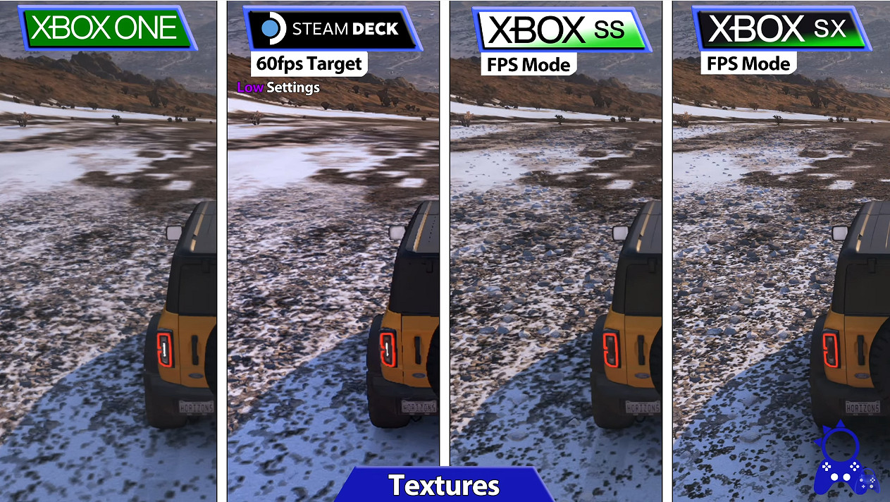 《極限競速:地平線5》Steam Deck與Xbox主機運行對比 《極限競速:地平線5》Steam Deck與Xbox主機運行對比