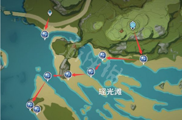 《原神》星螺哪裡多？2.6星螺刷新位置介紹