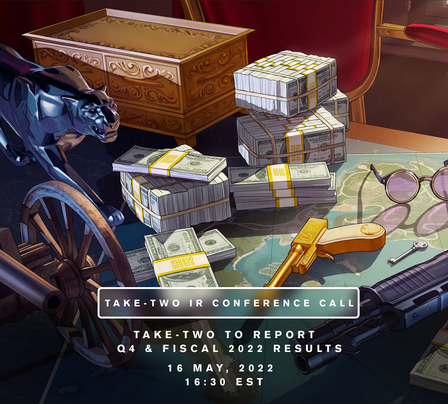 Take Two將於下周公布2022年財報 或有《GTA6》新消息