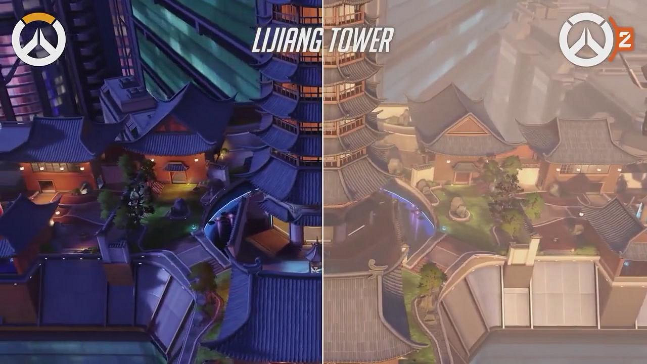 你能看得出來區別嗎？《鬥陣特攻2》地圖與前代對比