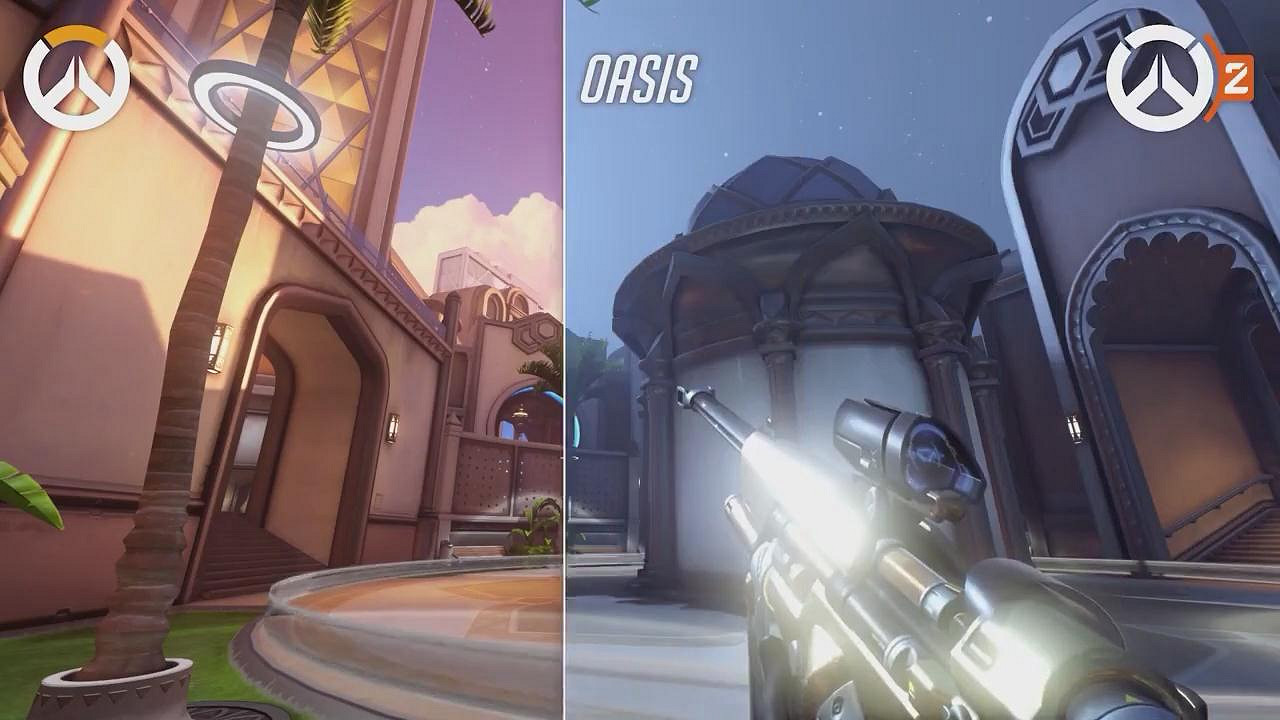 你能看得出來區別嗎？《鬥陣特攻2》地圖與前代對比