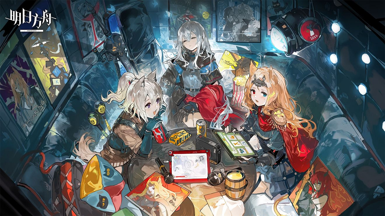 《明日方舟》三周年賀圖有哪些 明日方舟三周年賀圖大賞第二彈
