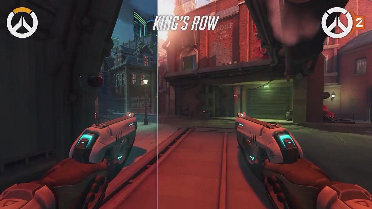 你能看得出來區別嗎？《鬥陣特攻2》地圖與前代對比