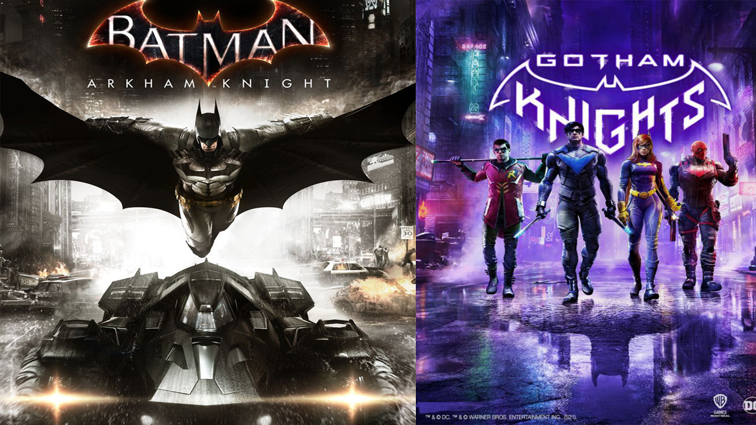 品質過低!《高譚騎士》和《蝙蝠俠阿卡姆》畫面對比 品質過低!《高譚騎士》和《蝙蝠俠阿卡姆》畫面對比