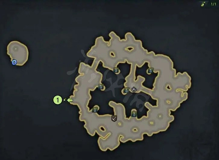 《失落的方舟》吉耶納海東北部摩可可種子有哪些？吉耶納海東北部摩可可種子地圖