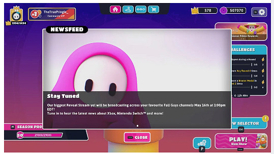 《糖豆人》官推暗示重大公告 疑似即將上線Switch平台 《糖豆人》官推暗示重大公告 疑似即將上線Switch平台