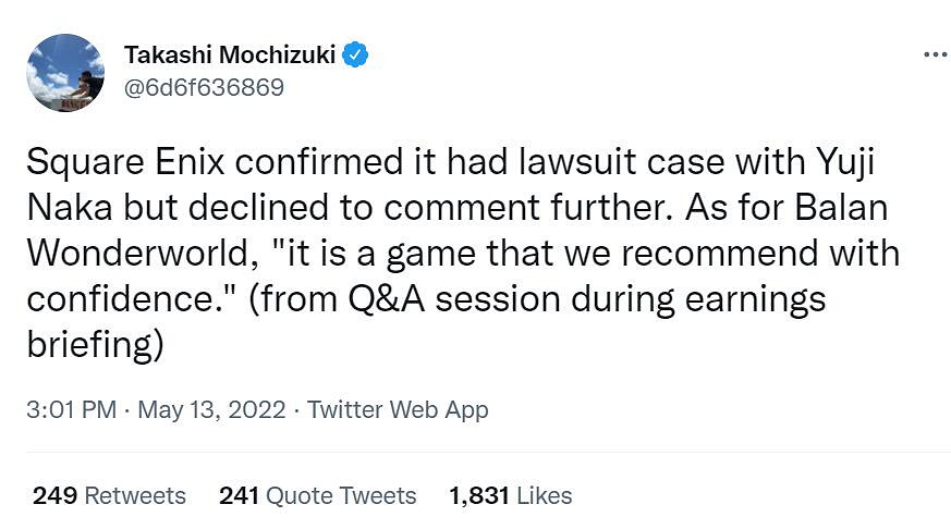 《巴蘭的異想奇境》廣受差評 但SE卻對它大力推薦！