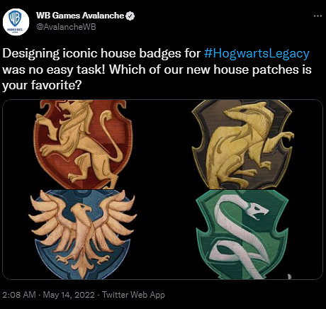 官推展示《霍格華茲:遺產》新學院徽章及自定義系統