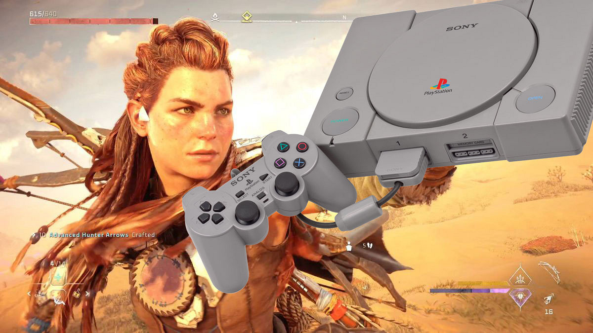 畫面有那味兒了!飯製《地平線:零之曙光》PS1降級版 畫面有那味兒了!飯製《地平線:零之曙光》PS1降級版