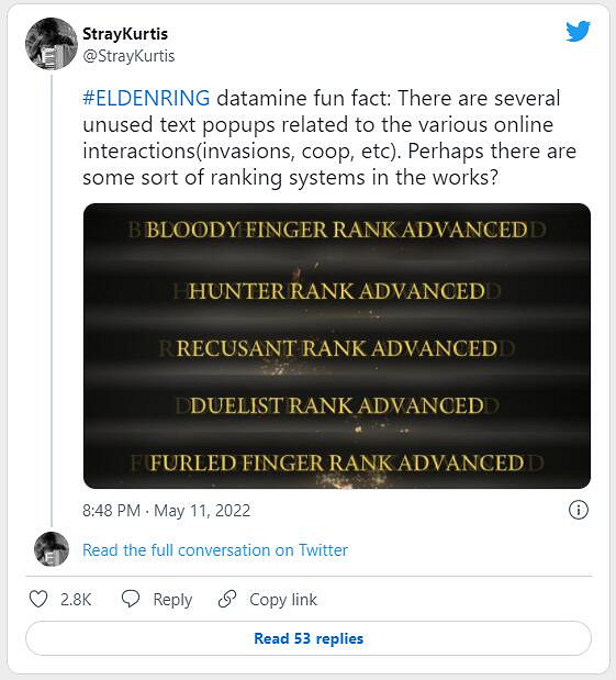 《艾爾登法環》資料挖掘:黑魂「誓約聯盟」等級回歸本作? 《艾爾登法環》資料挖掘:黑魂「誓約聯盟」等級回歸本作?