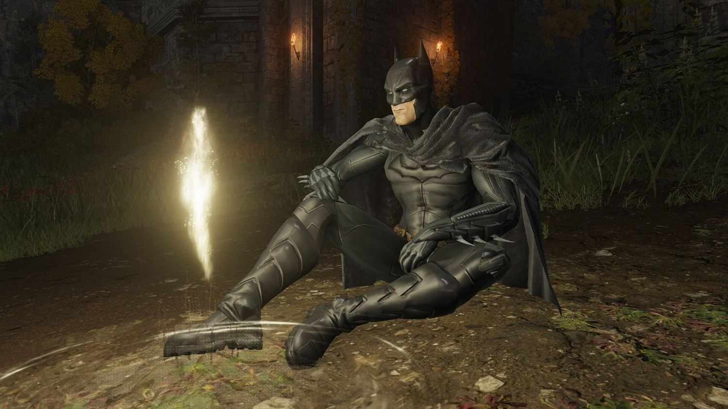 玩家自製《艾爾登法環》蝙蝠俠mod 標誌性風衣炫酷 玩家自製《艾爾登法環》蝙蝠俠mod 標誌性風衣炫酷