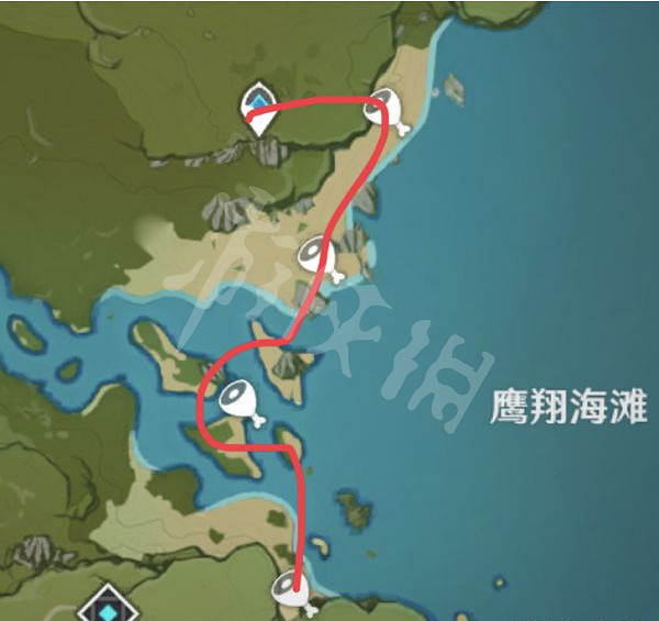 《原神》2.6螃蟹如何獲得？2.6螃蟹採集路線推薦