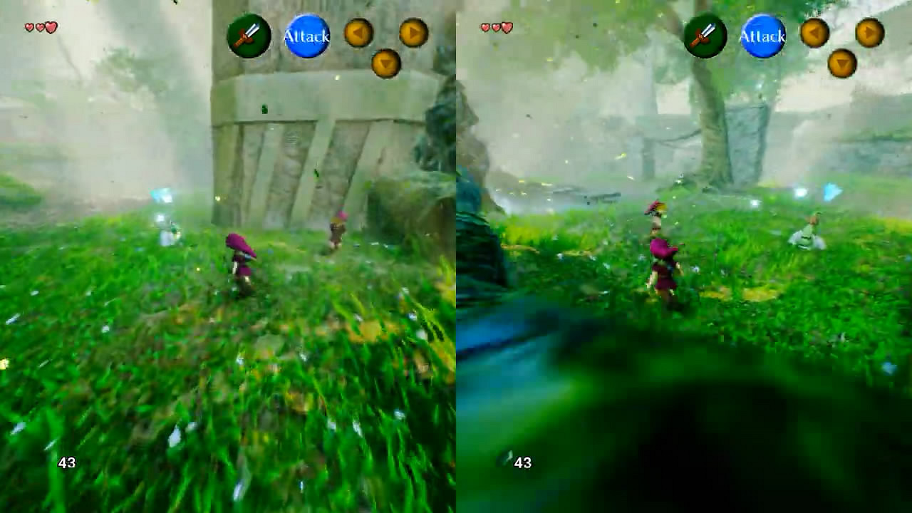 粉絲虛幻4重製《塞爾達時之笛》！還加入雙人合作模式