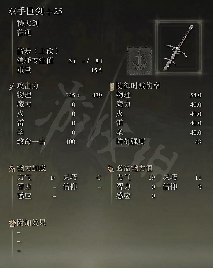《艾爾登法環》雙手大劍怎麽樣？雙手大劍強度測評分享