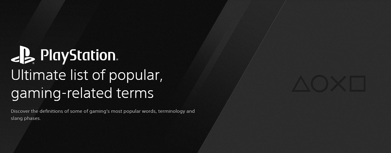 索尼PS官網上線“遊戲詞典”!講解遊戲相關詞匯含義 索尼PS官網上線“遊戲詞典”!講解遊戲相關詞匯含義
