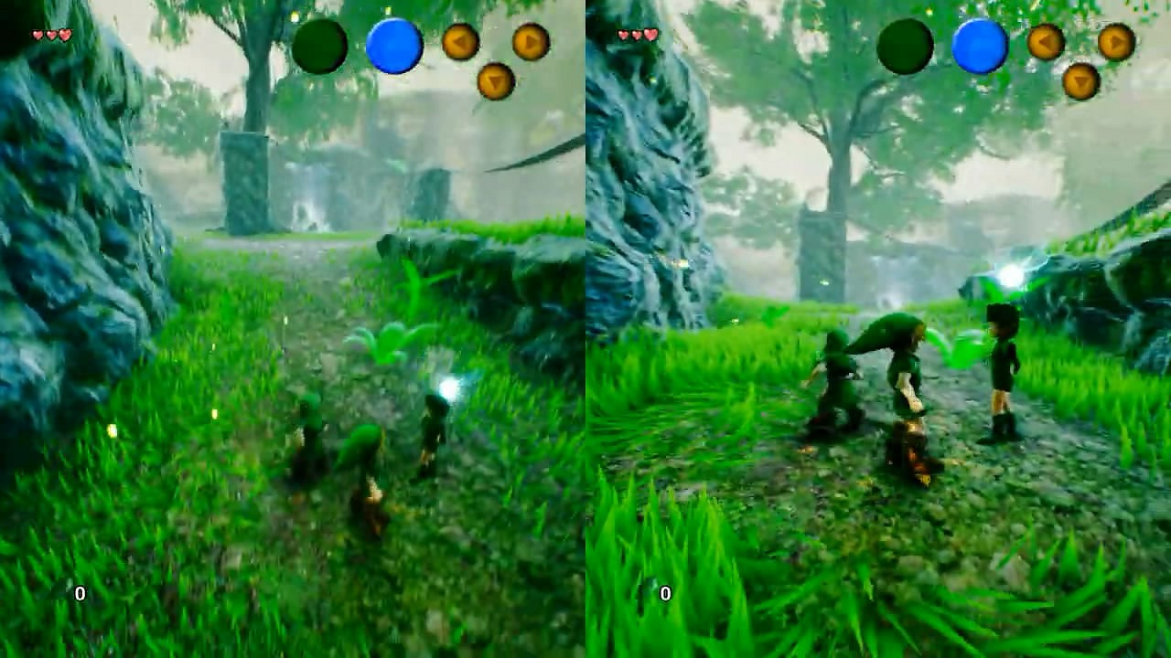 虛幻4重製《薩爾達：時之笛》 還加入合作模式