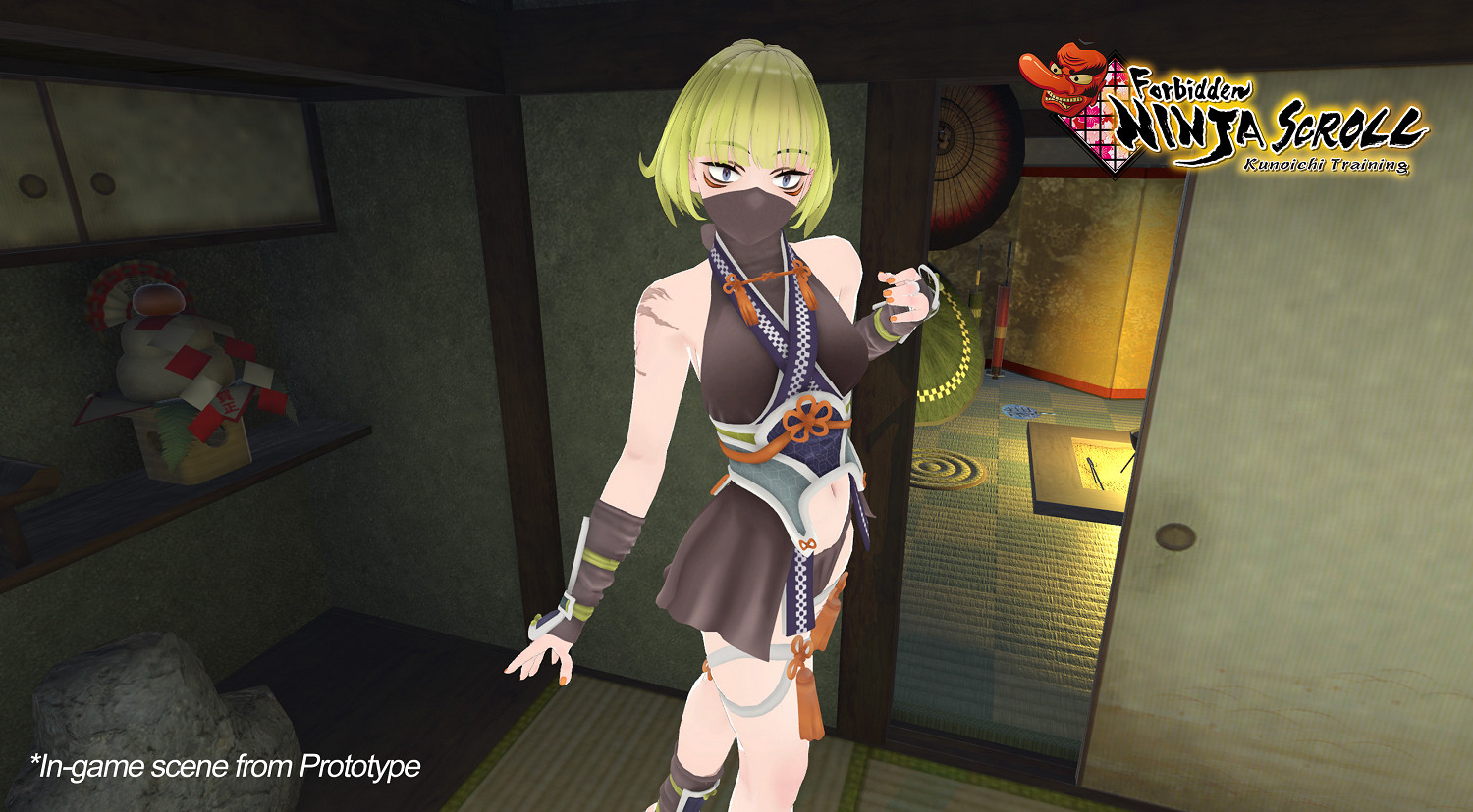 紳士VR遊戲《美少女忍者的秘密特訓》現已開啟眾籌! 紳士VR遊戲《美少女忍者的秘密特訓》現已開啟眾籌!