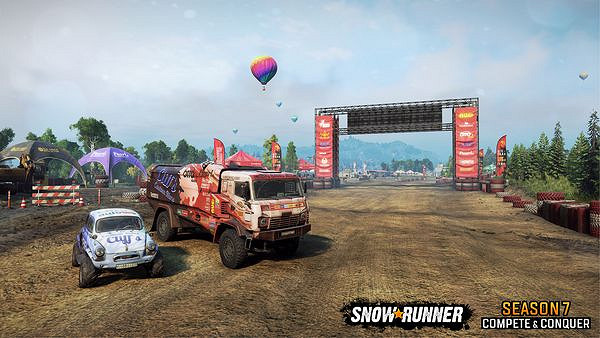 《雪地奔馳》第七賽季月底上線！追加地圖和兩款汽車