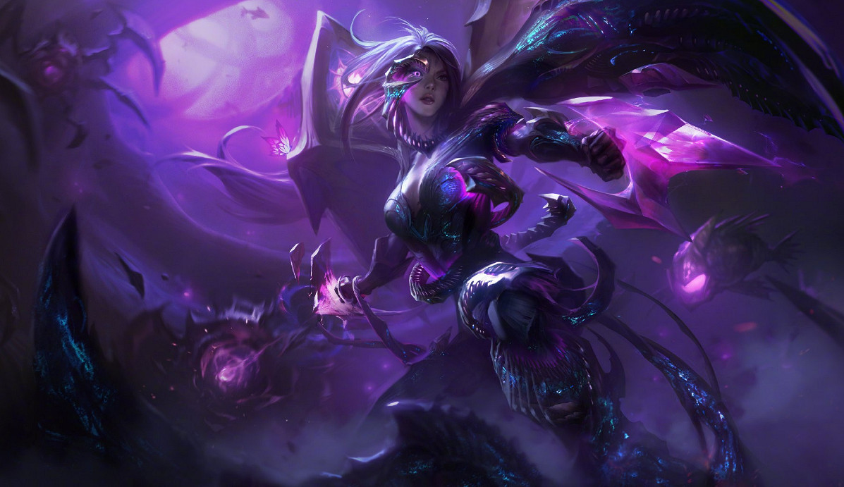 腐化卡莎！《英雄聯盟》全新英雄“虛空女皇”預熱賞！