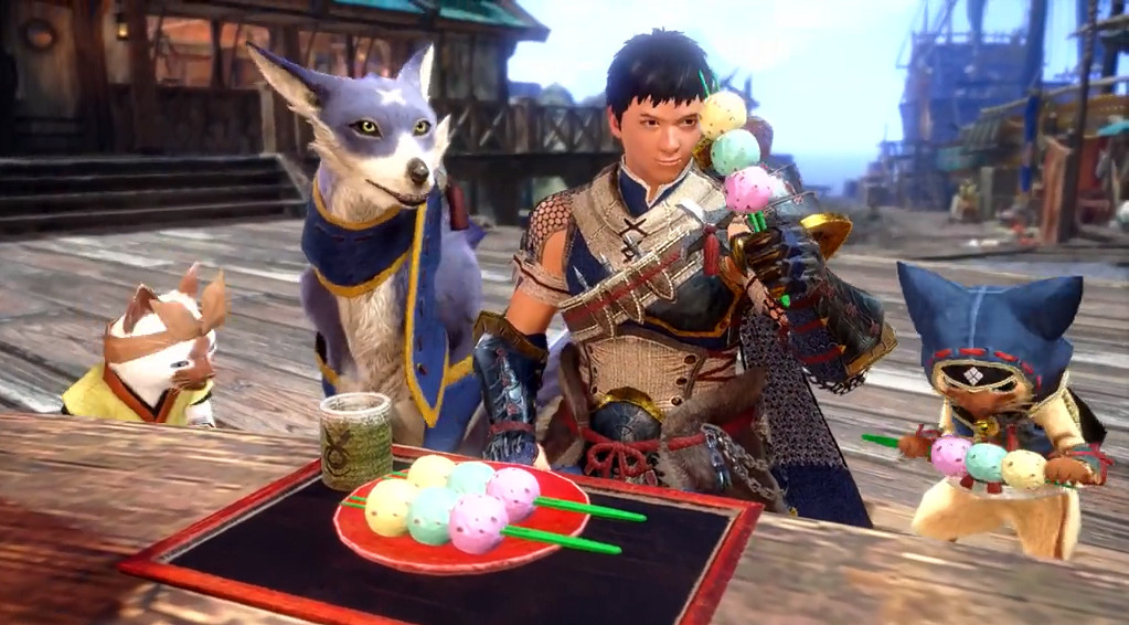 《MHR》曙光新團子(貓飯)動畫:造型可愛食欲大開! 《MHR》曙光新團子(貓飯)動畫:造型可愛食欲大開!