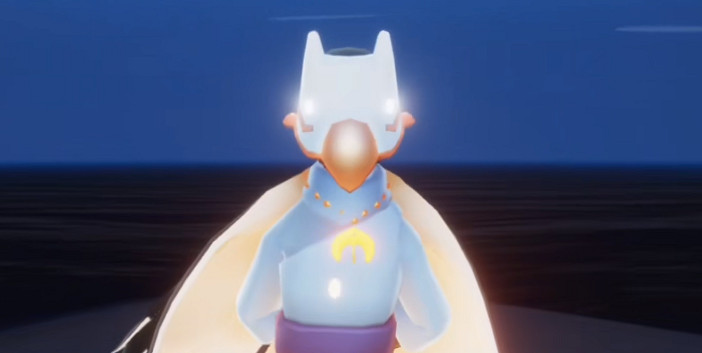 《光遇》彎喙面具展示 5.19彎喙面具復刻