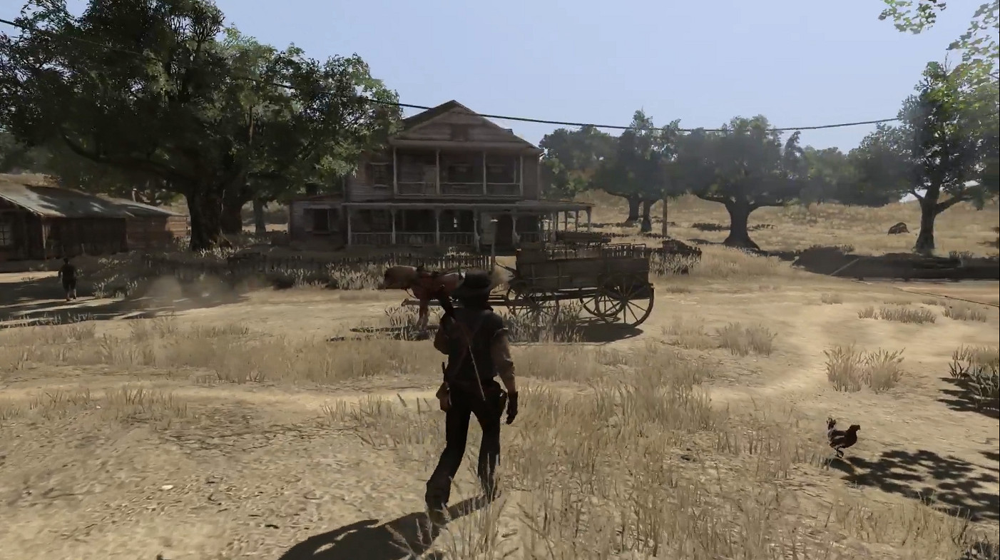 12年前的R星《荒野大鏢客1》在4K解析度下有多驚豔？