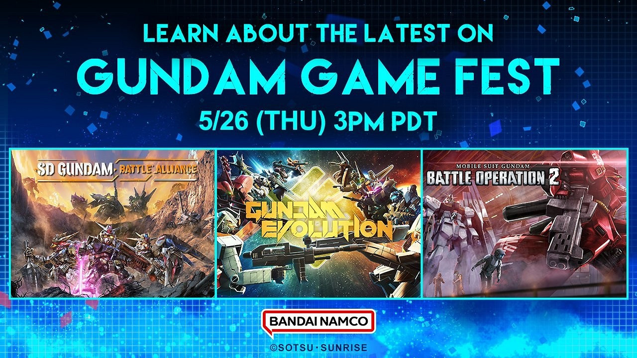 5月27日高達遊戲節直播將公布最新高達遊戲情報 5月27日高達遊戲節直播將公布最新高達遊戲情報
