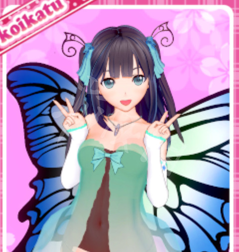 《戀活Sunshine》人物卡蝴蝶小姐姐分享 蝴蝶小姐姐怎麽捏？