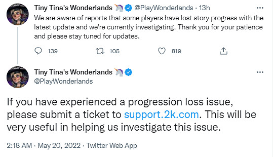 前腳宣傳dlc後腳被打臉!曝《小緹娜》更新後存檔丟失 前腳宣傳dlc後腳被打臉!曝《小緹娜》更新後存檔丟失