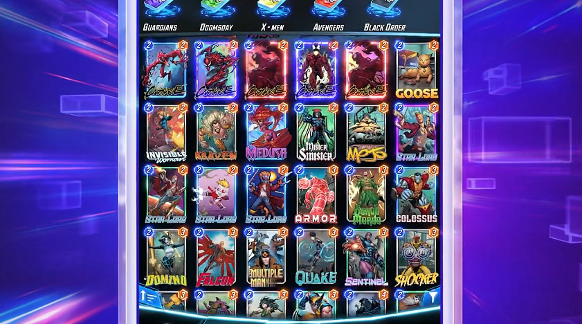 超多角色加入!漫威卡牌遊戲《Marvel Snap》正式官宣 超多角色加入!漫威卡牌遊戲《Marvel Snap》正式官宣