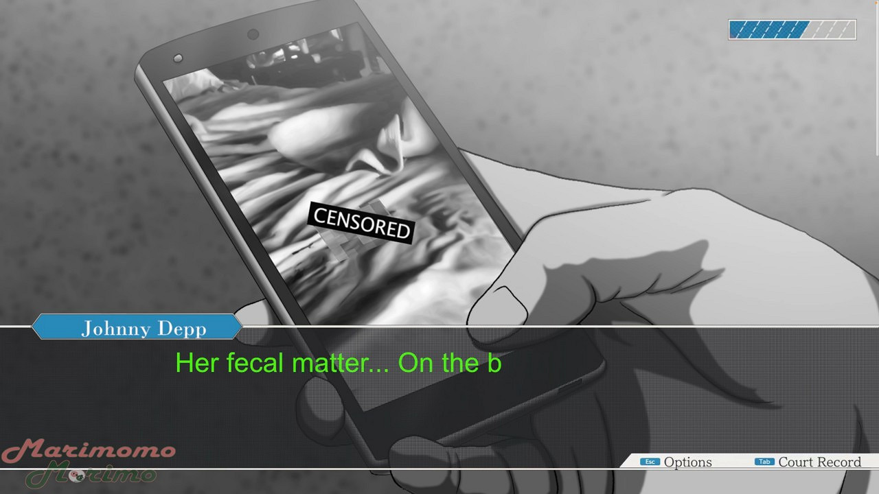 完美復刻！網友用《逆轉裁判》還原艾梅伯與德普庭審