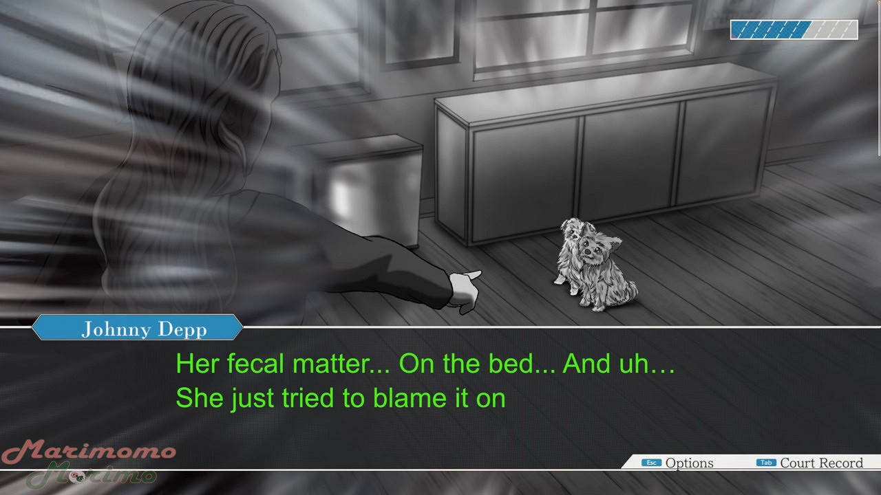 完美復刻！網友用《逆轉裁判》還原艾梅伯與德普庭審