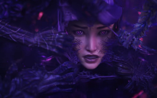 觸手play！《英雄聯盟》新英雄虛空女皇CG動畫公開