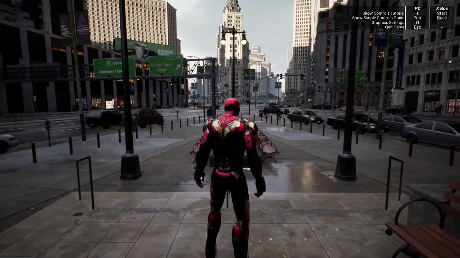 基於駭客任務覺醒場景打造 《鋼鐵俠》虛幻5展示