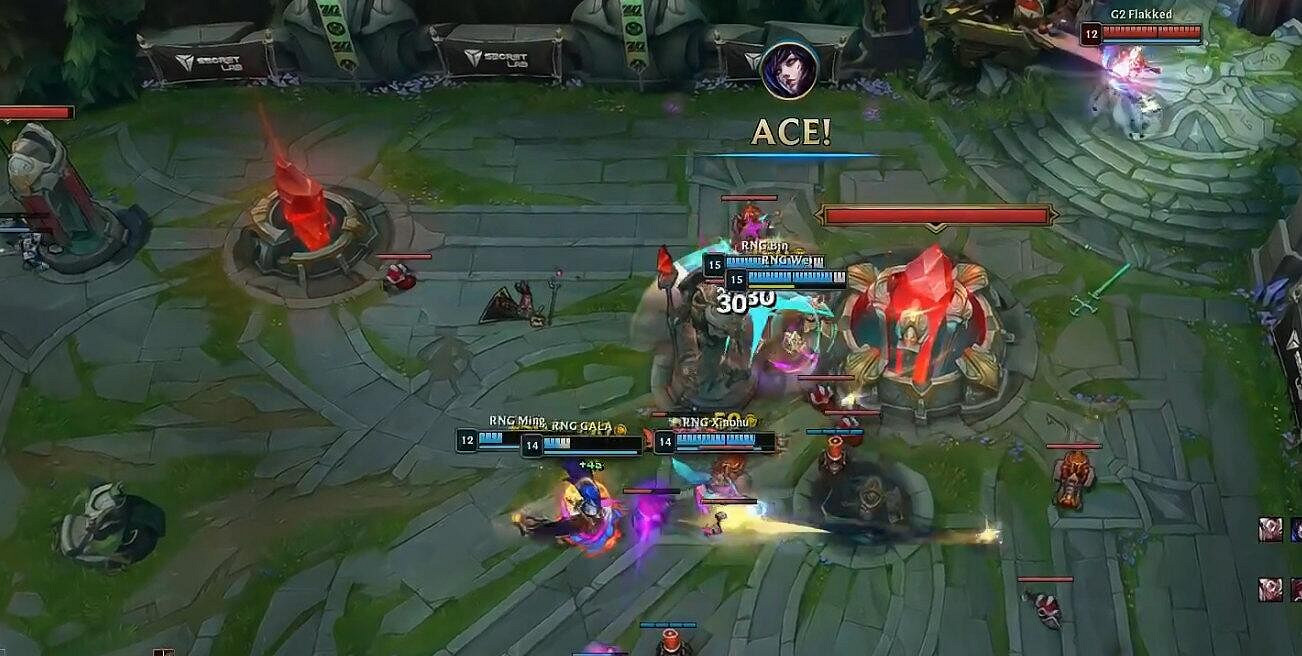 《英雄聯盟》MSI對抗賽第3日：RNG戰隊1：0戰勝G2！