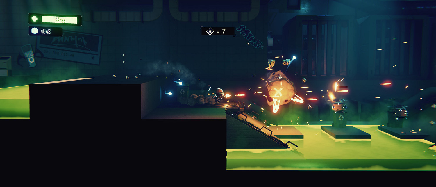 好玩！中國大陸研發2D平台射擊新作《碳酸危機》後天正式發售